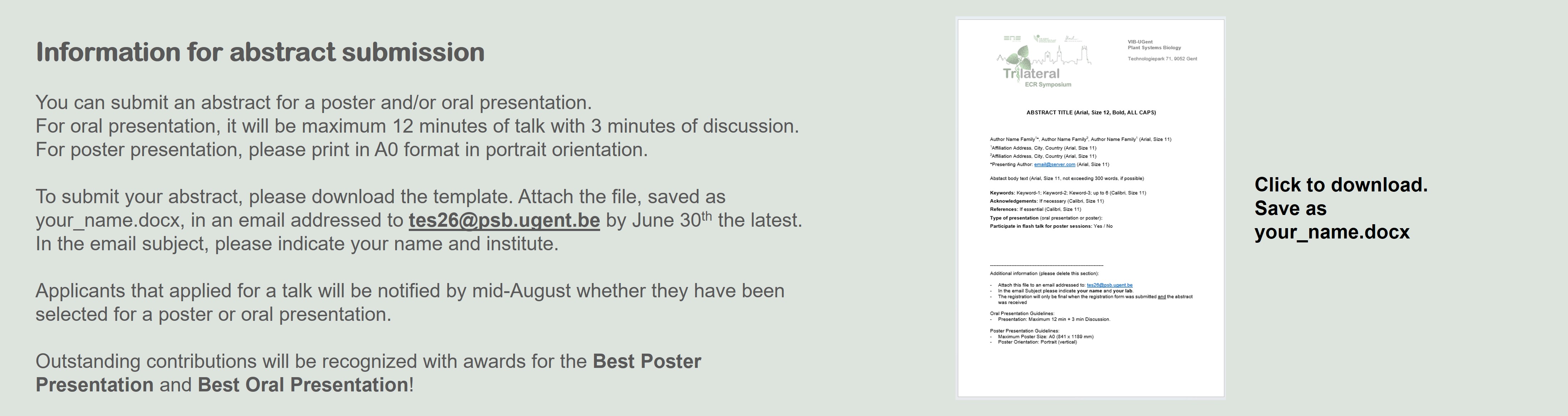 Abstract template