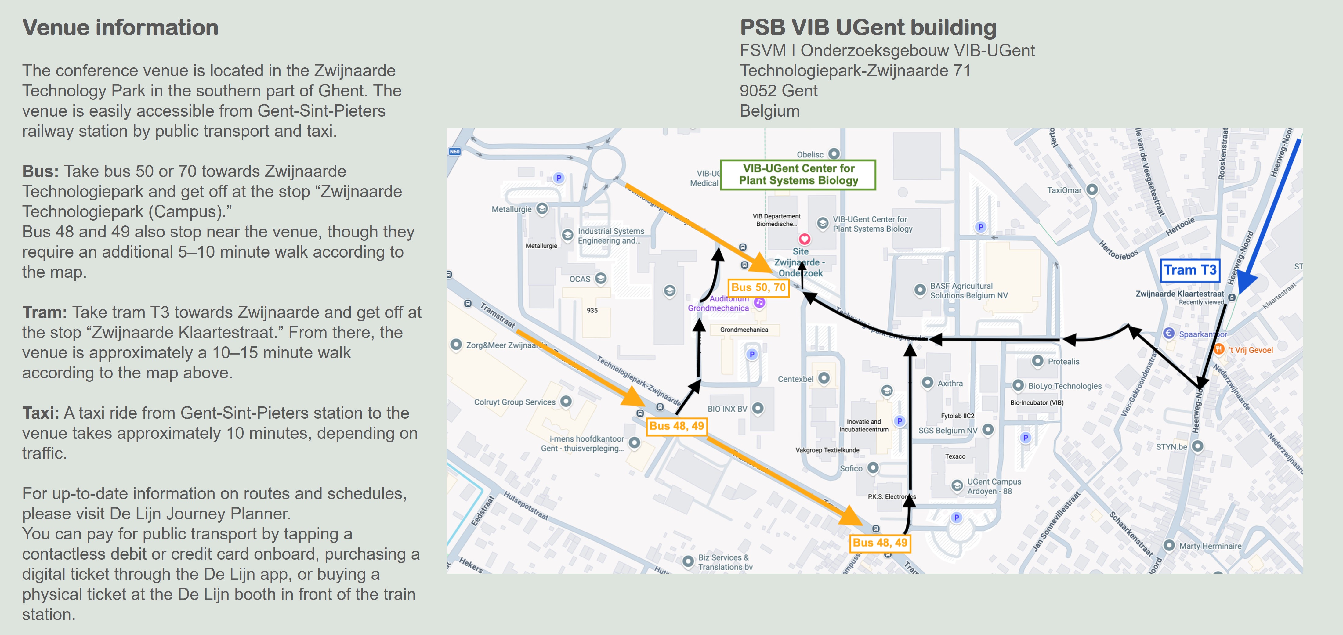How to get to PSB